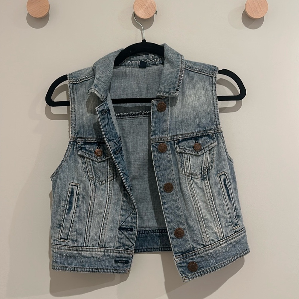 Denim vest